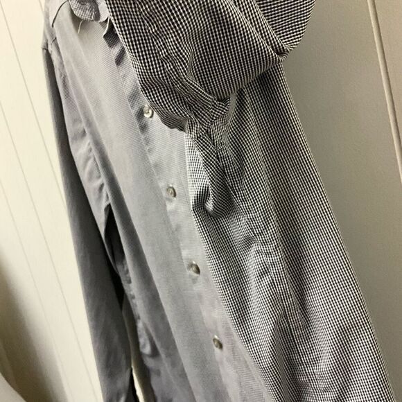 Kenneth Cole Reaction Men’s Medium 15-15 1/2 Casual Long Sleeve Button Down Shir - Picture 7 of 12